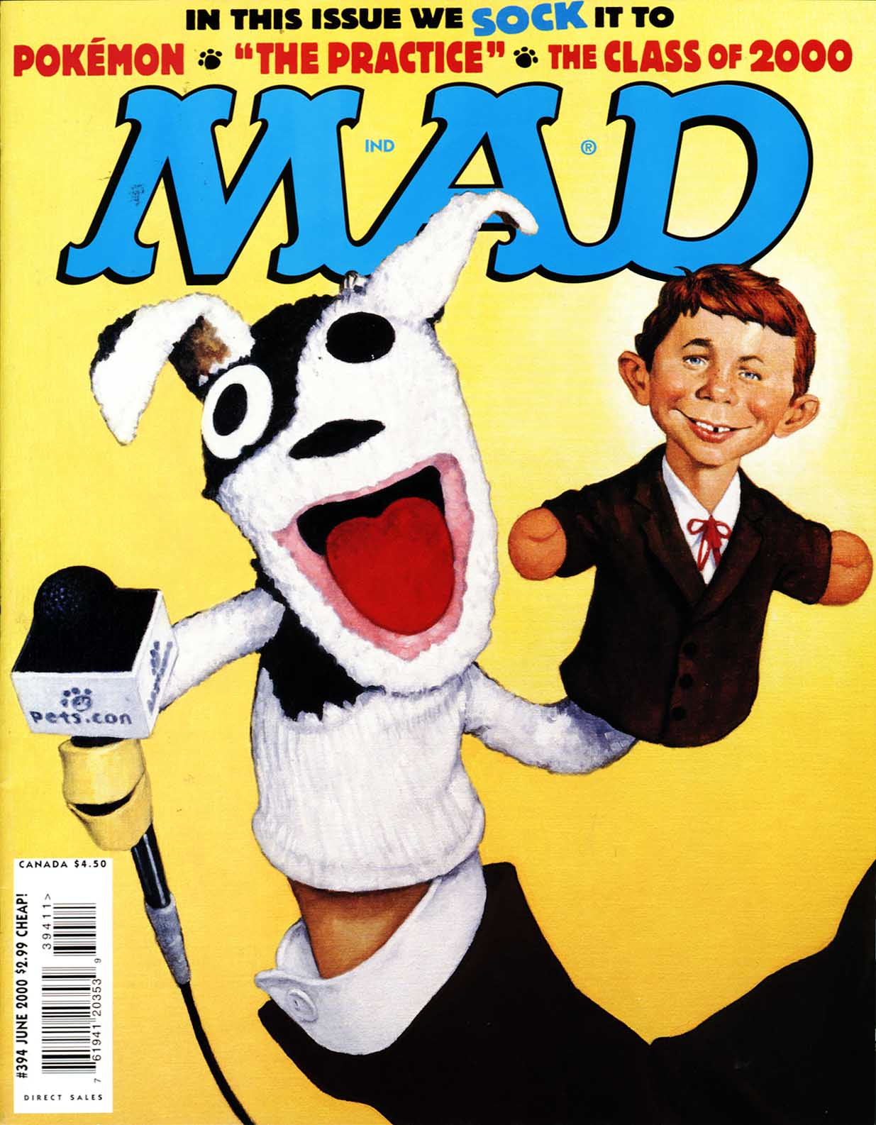Mad #394 cover
