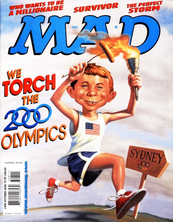 Mad #398 cover