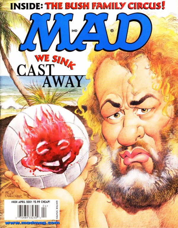 Mad #404 cover