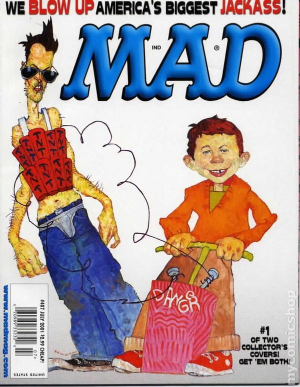 Mad #407 cover