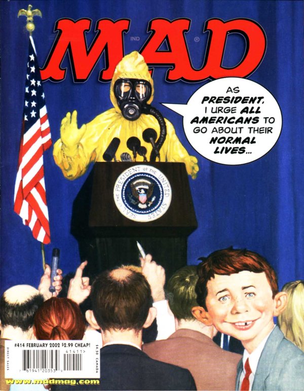 Mad #414 cover