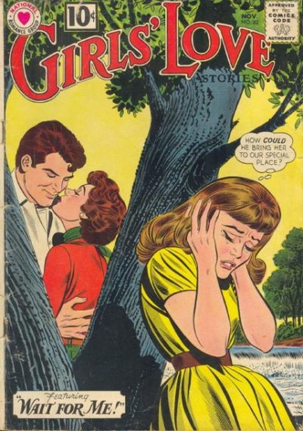 Girls' Love Stories #82 cover