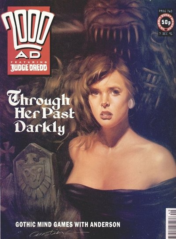 2000 AD #760 cover