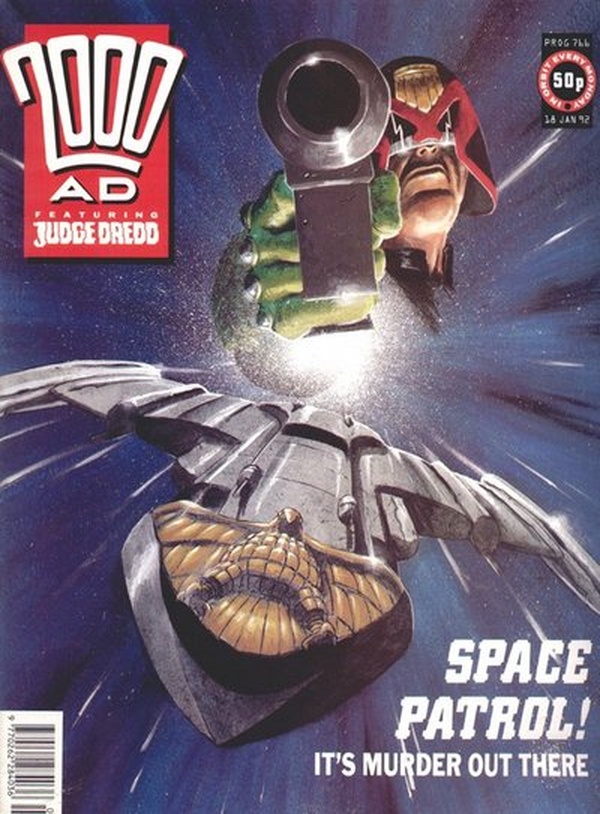 2000 AD #766 cover