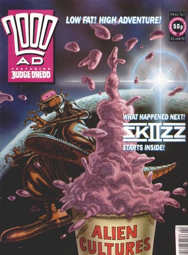 2000 AD #767 cover