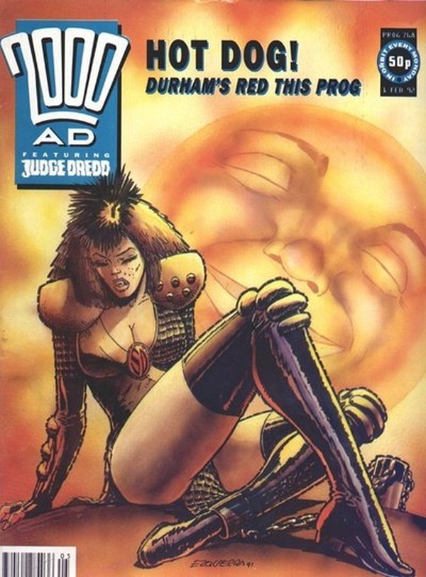 2000 AD #768 cover