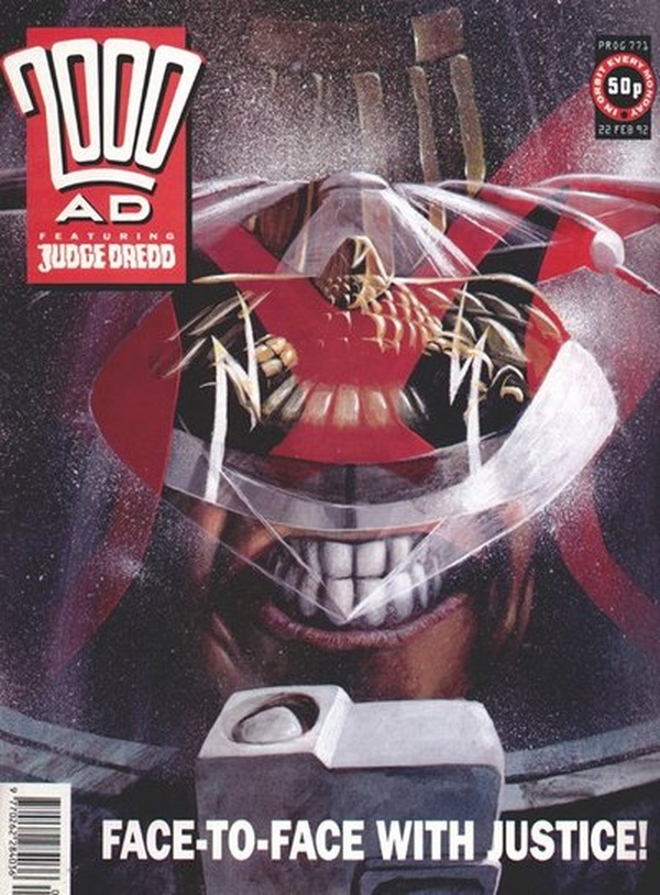 2000 AD #771 cover