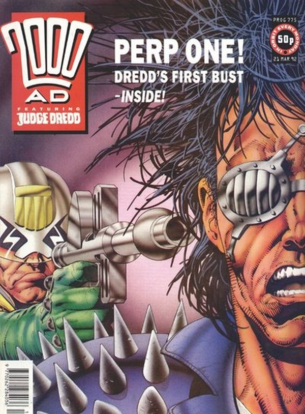 2000 AD #775 cover