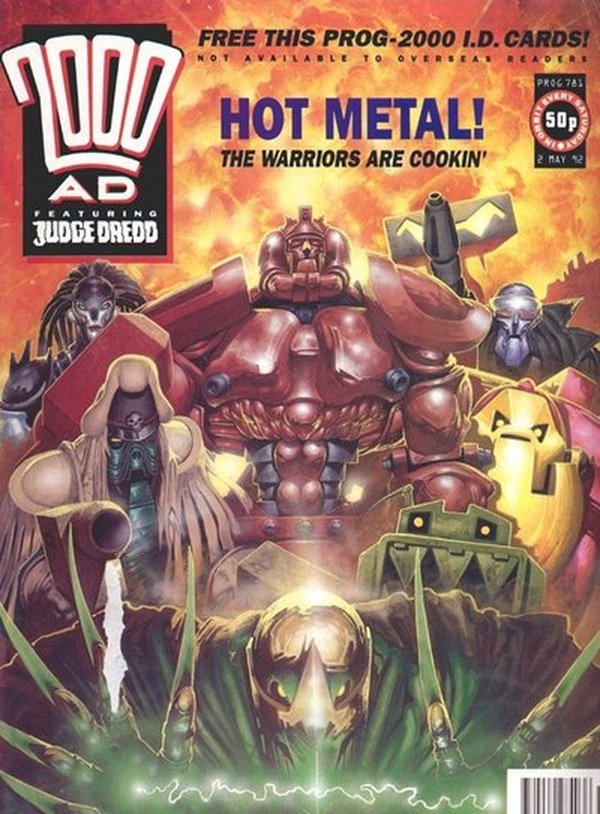 2000 AD #781 cover