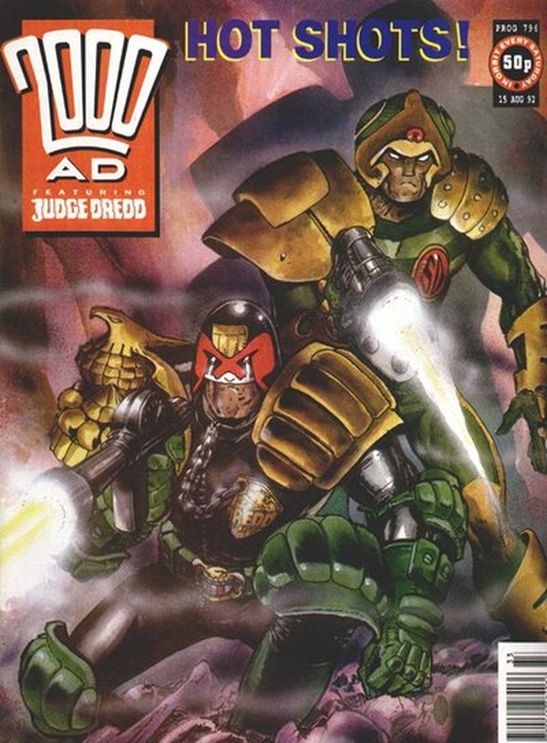2000 AD #796 cover