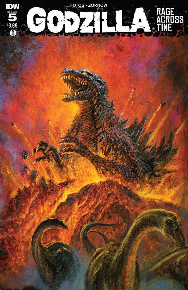 Godzilla: Rage Across Time #5 cover