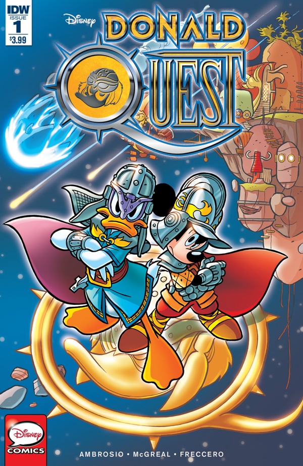 Donald Quest #1 cover