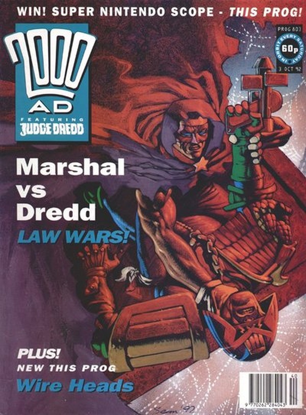 2000 AD #803 cover
