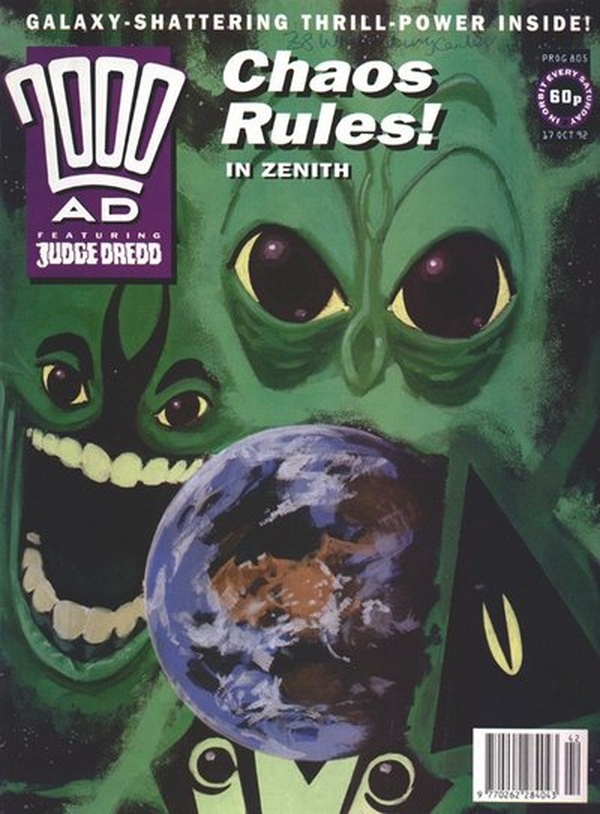 2000 AD #805 cover