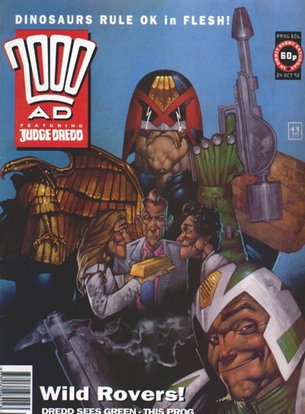 2000 AD #806 cover
