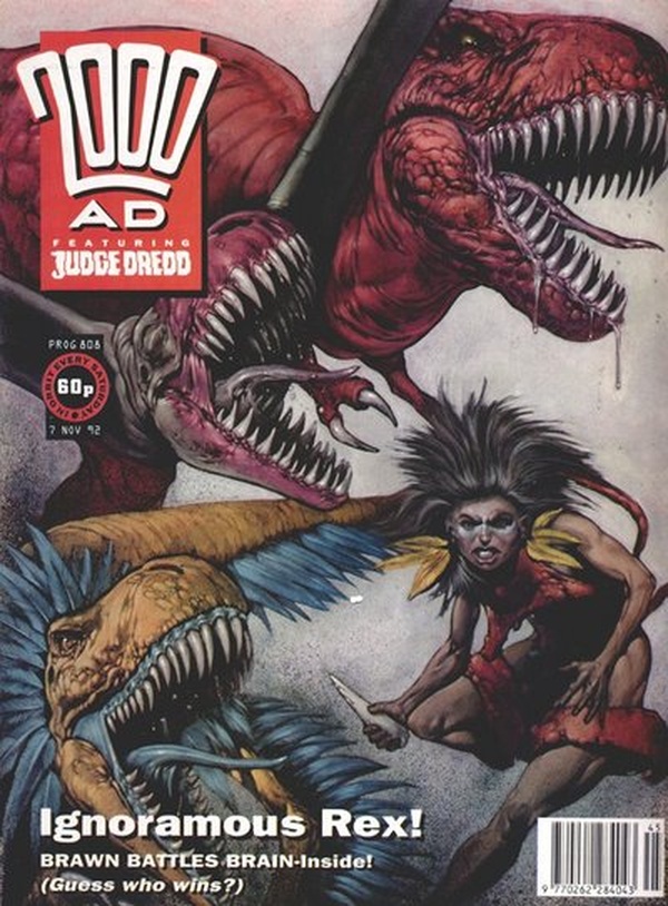 2000 AD #808 cover