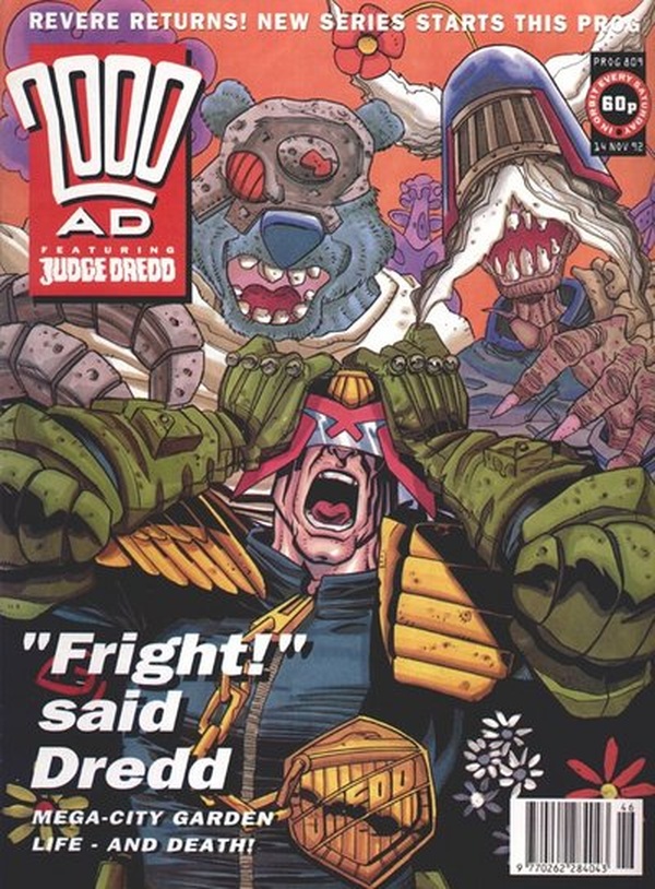 2000 AD #809 cover