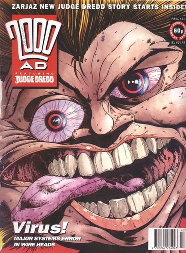 2000 AD #810 cover
