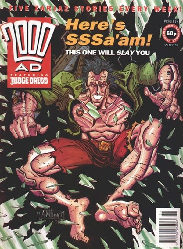 2000 AD #814 cover