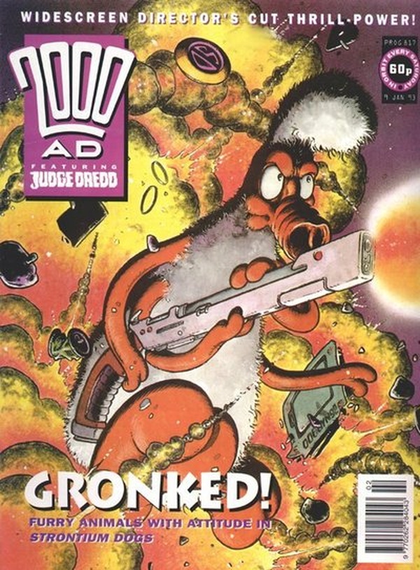 2000 AD #817 cover