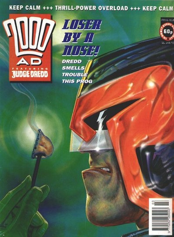 2000 AD #818 cover