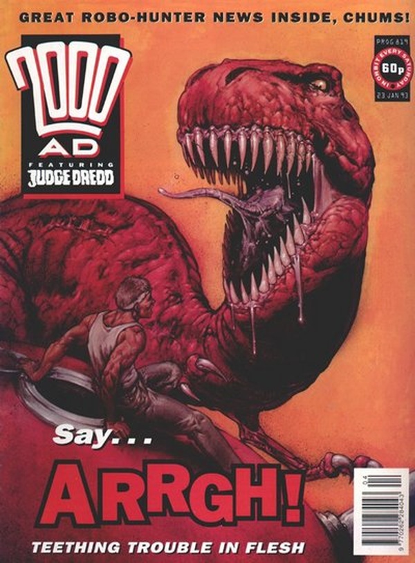 2000 AD #819 cover