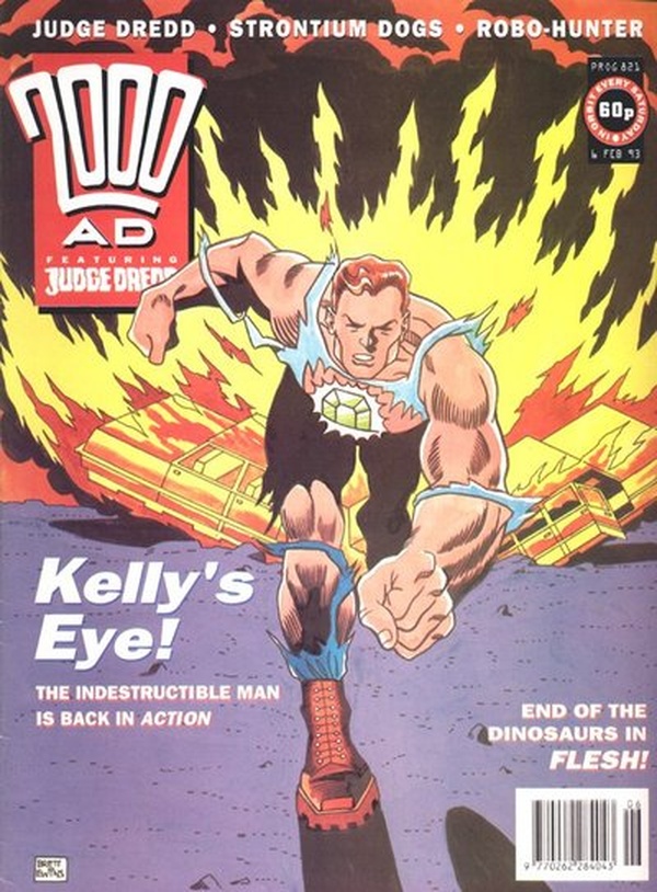 2000 AD #821 cover