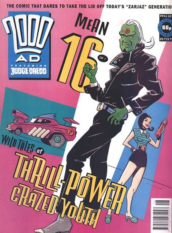 2000 AD #823 cover