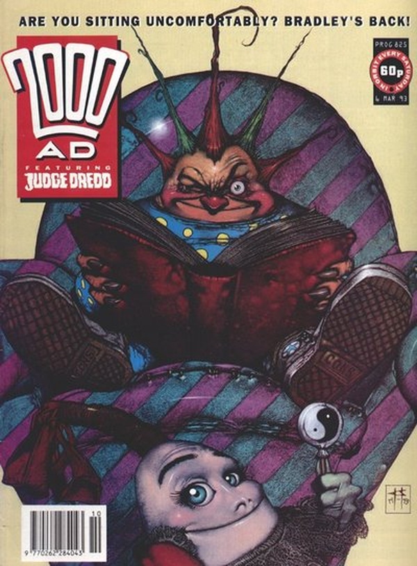 2000 AD #825 cover