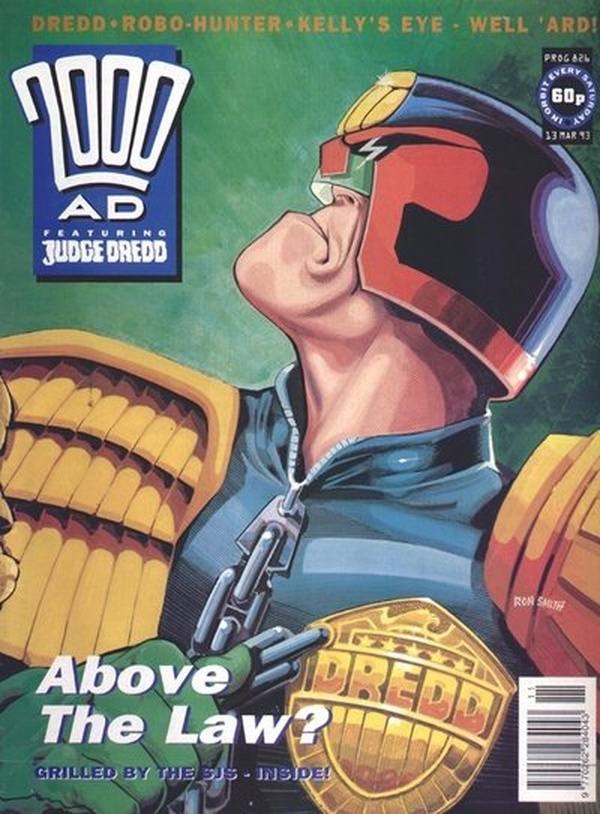 2000 AD #826 cover