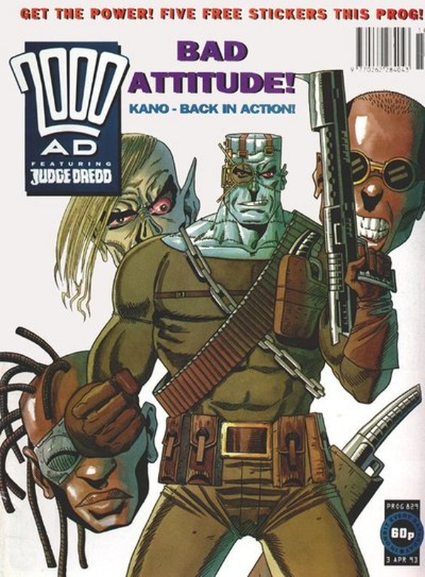 2000 AD #829 cover