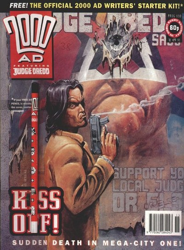 2000 AD #830 cover