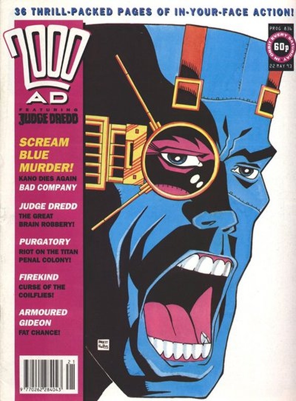 2000 AD #836 cover