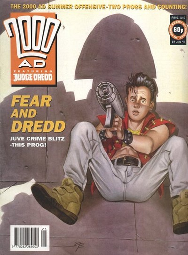 2000 AD #840 cover