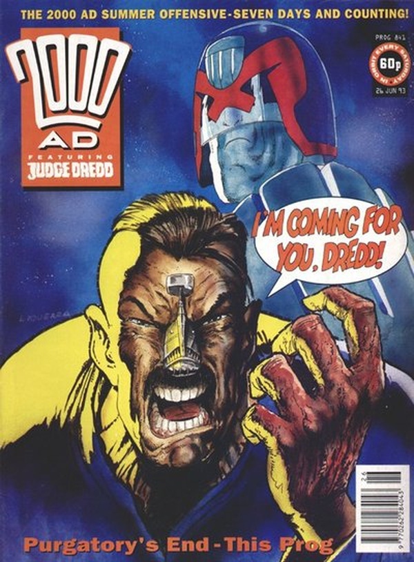 2000 AD #841 cover