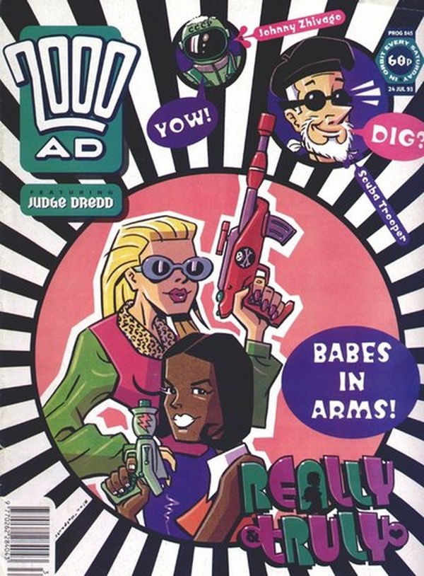 2000 AD #845 cover