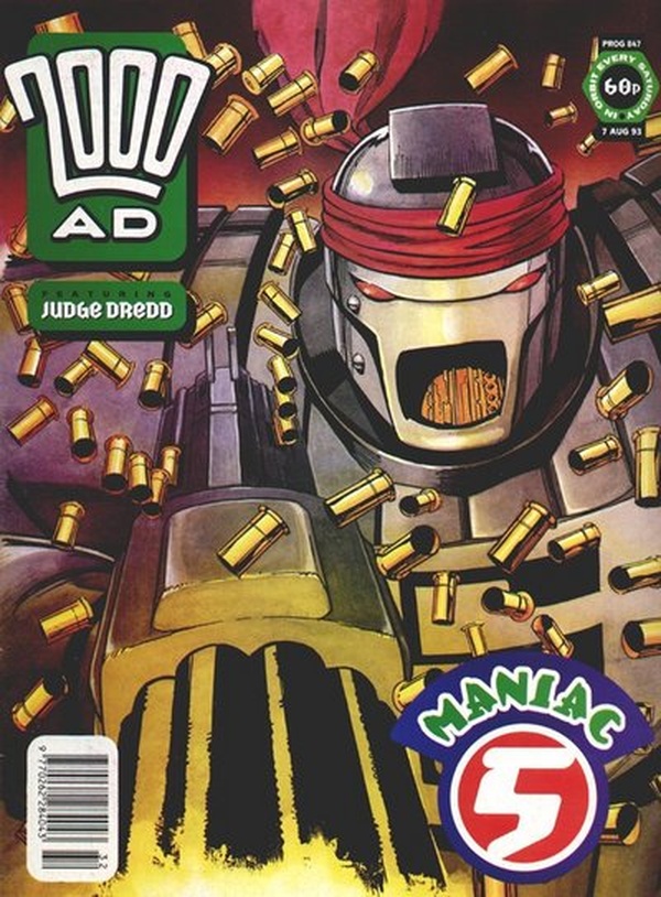 2000 AD #847 cover
