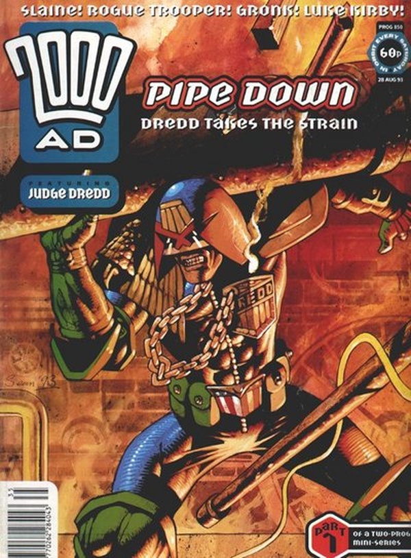 2000 AD #850 cover