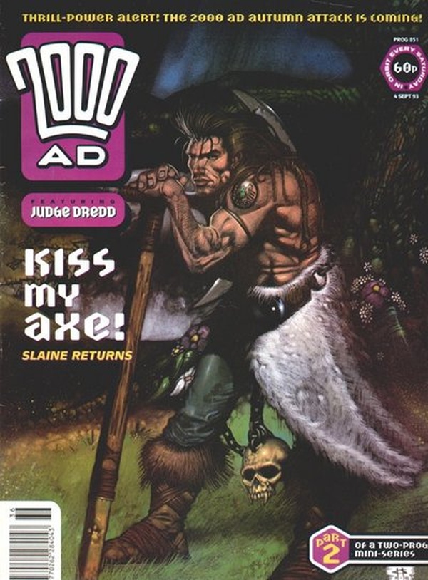 2000 AD #851 cover