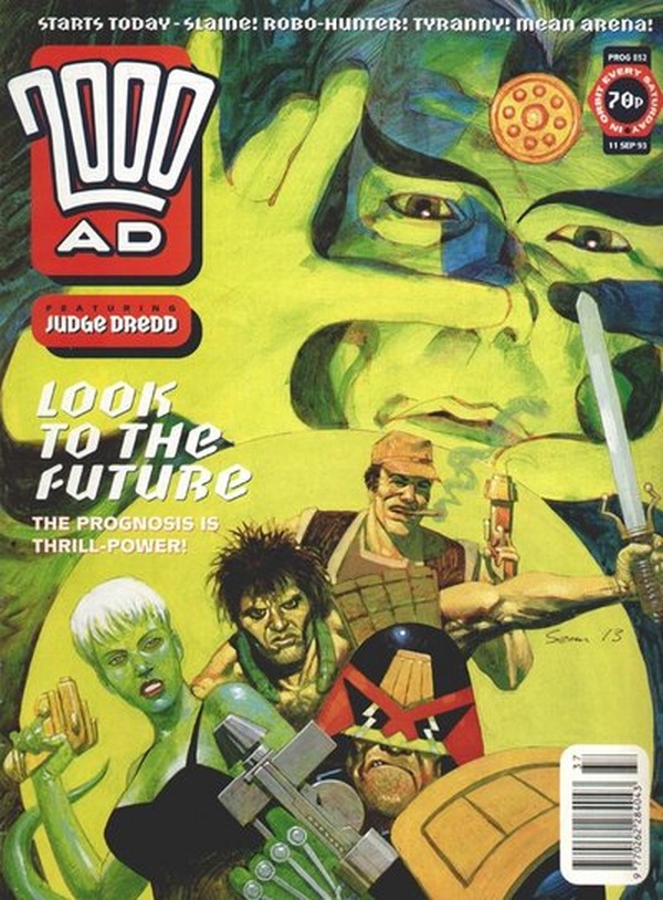 2000 AD #852 cover