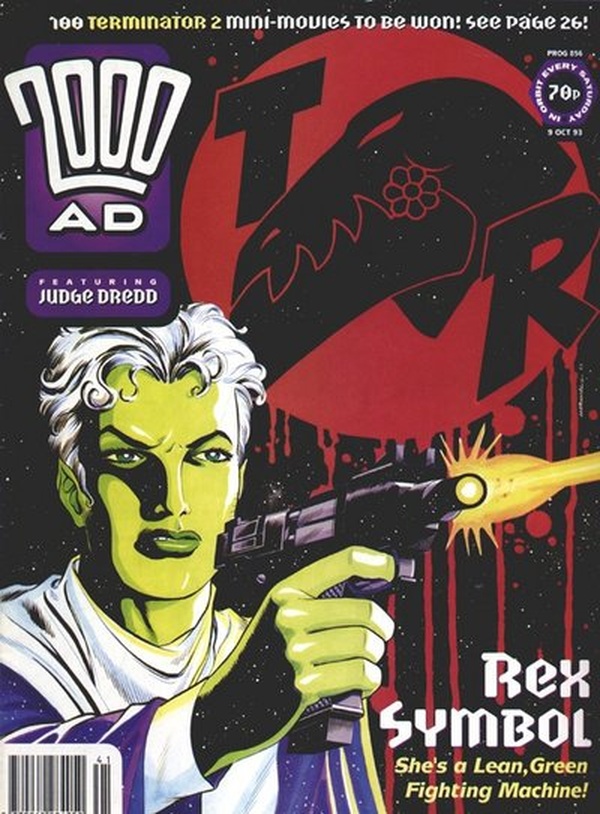 2000 AD #856 cover