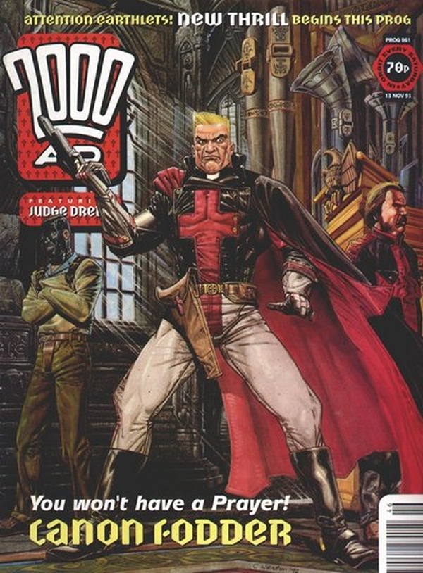 2000 AD #861 cover