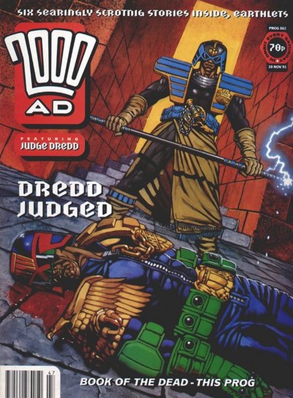 2000 AD #862 cover