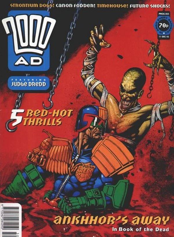 2000 AD #865 cover