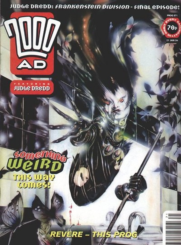 2000 AD #871 cover
