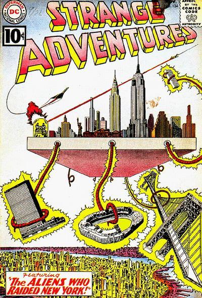 Strange Adventures #134 cover
