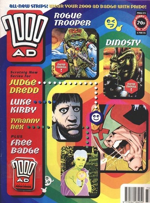 2000 AD #873 cover