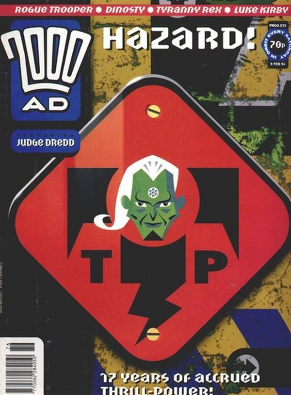 2000 AD #876 cover