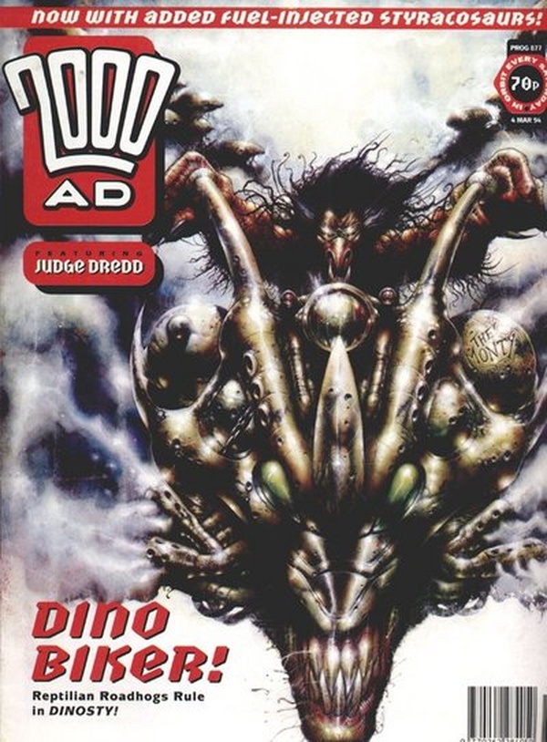 2000 AD #877 cover