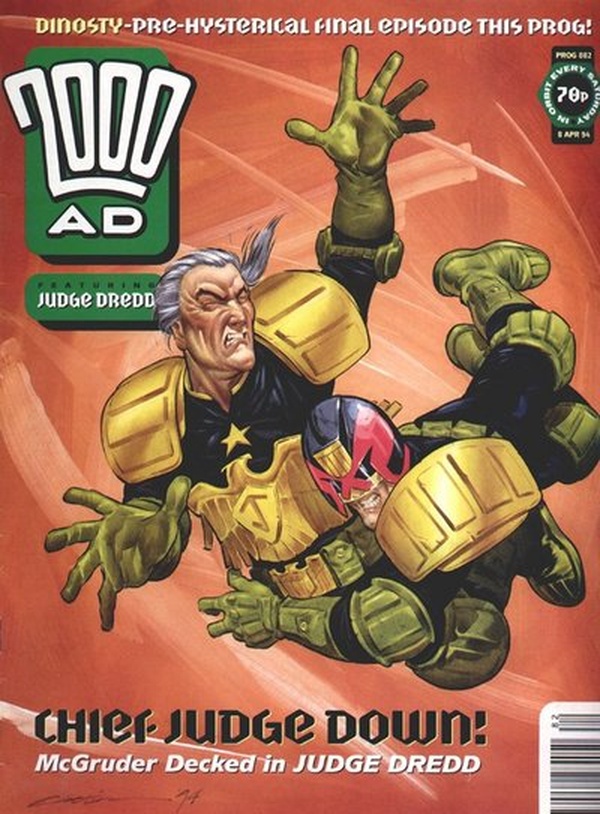 2000 AD #882 cover